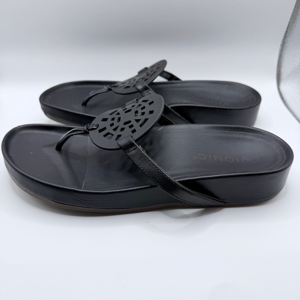 Vionic Solari Women's Toe-Post Sandals - Picture 3 of 10